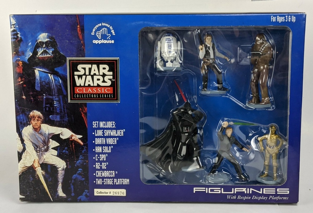 STARWARS フィギュア applause 9体 1997 Star Wars Applause Action Figures Luke Skywalker Darth