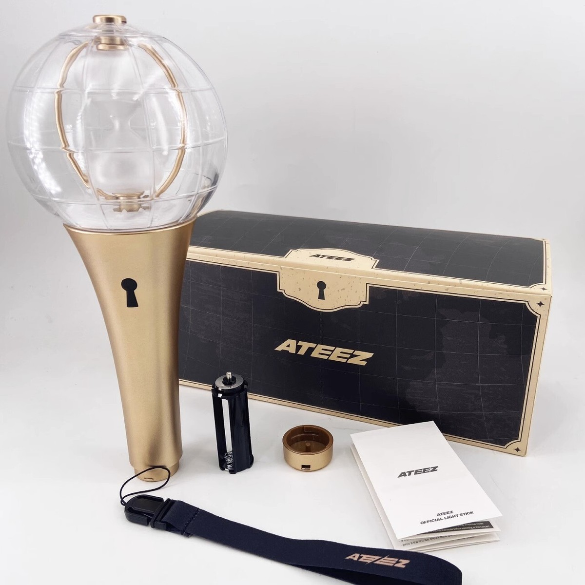 Replica K-pop Ateez Ver.2 Lightstick Globe Hand Lamp Colors