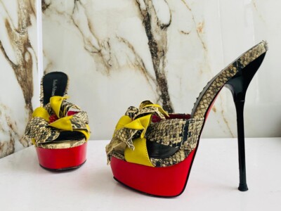 Sasha Fabiani Women Shoes Italian High Heels Size 36