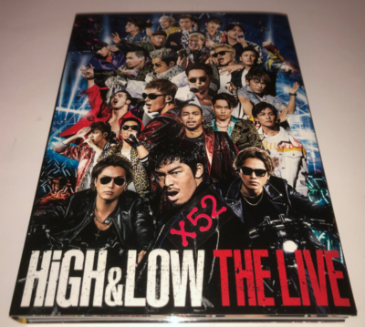 High And Low The Live 2 Disc Blu Ray Limited Edition Concert w