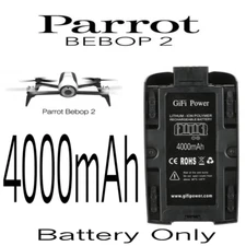 11.1V 4000mAh 44.4Wh 20C LiPo Battery New for Parrot Bebop 2 Drone J6W9