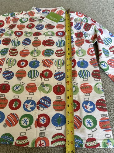 NWT Garnet Hill Kids' Flannel Pajama Top Size XL Lot Of 2 - Picture 3 of 11