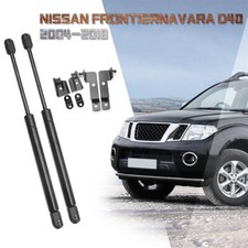 2x Puntoni ammortizzatori a gas supporto sollevamento cofano per Nissan Frontier Navara D40 2004-2018