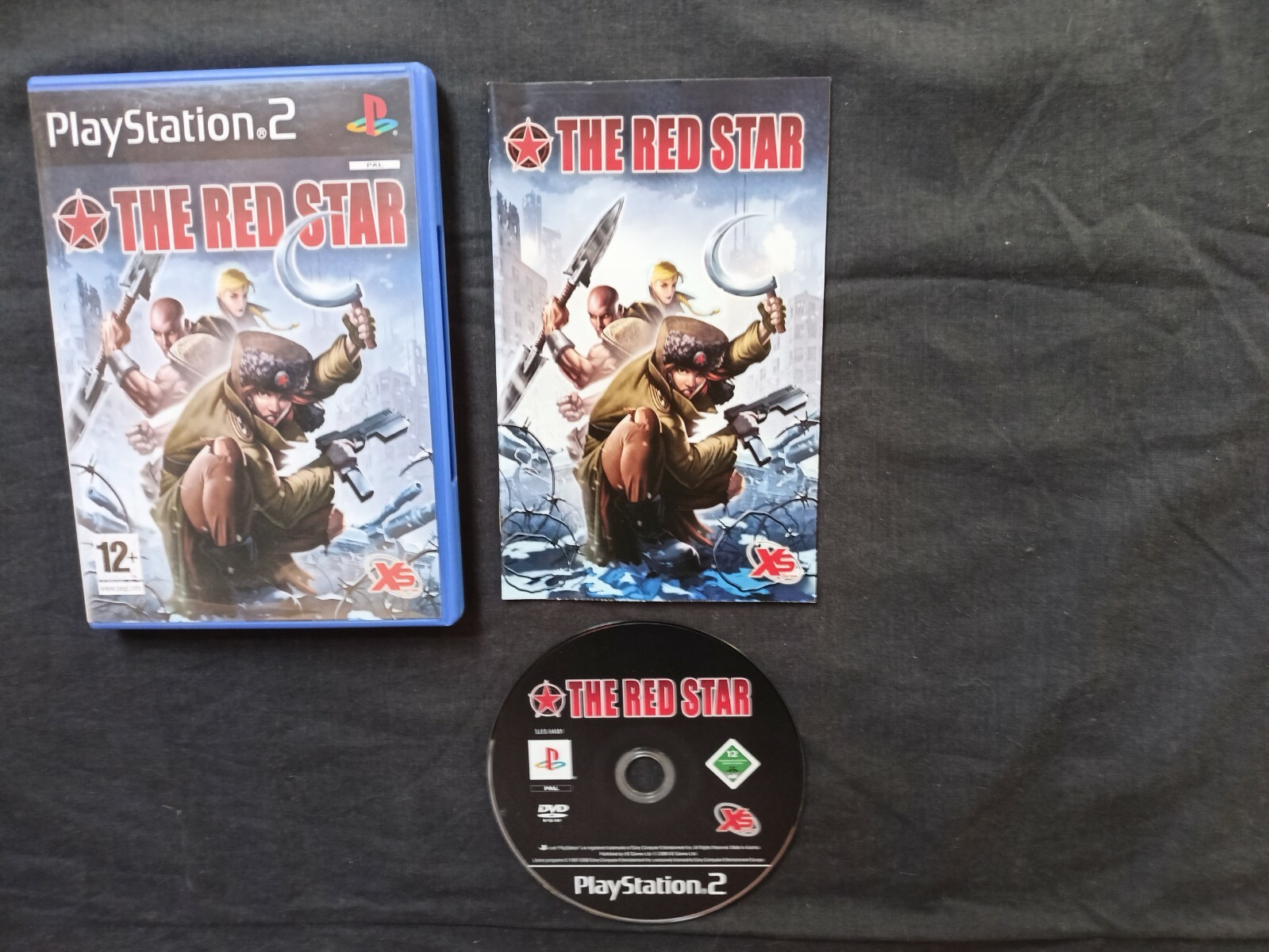 The Red star Sony Playstation 2 PS2 Complet