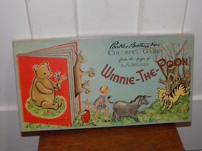 Vintage 1933 Winnie The Pooh Parker Brothers Board Game in Box