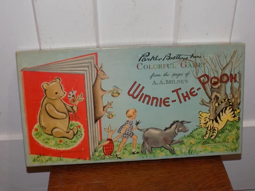 Vintage 1933 Winnie The Pooh Parker Brothers Board Game in Box