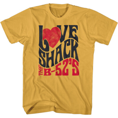 The B-52's Love Shack Men's T Shirt New Wave Music Merch