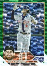2023 Topps Eric Haase #591 Green Foilboard 22/499
