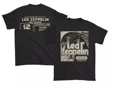 LED ZEPPELIN Concert At The Met Center Music Unisex T-Shirt  Gift All Size S-4XL
