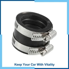 Universal 35mm ID Carburetor Adapter Inlet Intake Pipe Boot Interface Pack (1)
