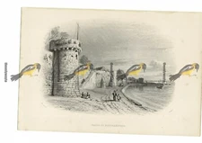 Wall Of Southampton, Hampshire, Bartlett, Book Illustration (Print), c1870
