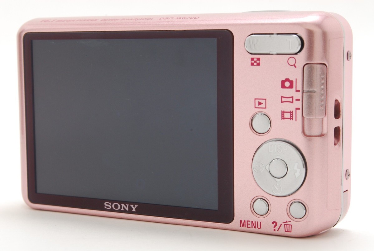 Near Mint] Sony Cyber-shot DSC-W570D Pink Digital Camera