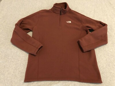 brown fleece pullover