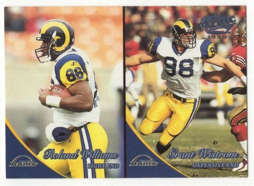 1999 Pacific Football Set Break - Cards #226-450 Pt.2 - 第 202/373 張圖片