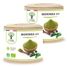 Moringa Bio - Complément alimentaire - Fabriqué en France - 120 gélules