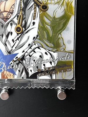 Bruno Bucciarati Zipper Man JoJo's Bizarre Adventure Card Japanese
