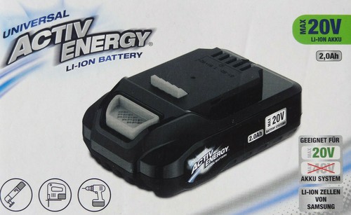 CHOICE Battery Charger or 40V o. 20V LI-Ion Battery Active Energy for ...