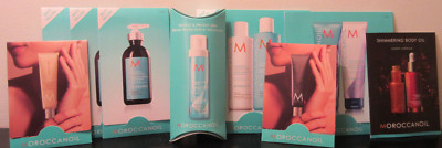 Moroccanoil Sample Travel Set Shampoo Conditioner Styling Cream Protect Spray +