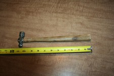 Vintage Standard 8oz Ball Peen Hammer Wood Handle Tested Works  See Pix 