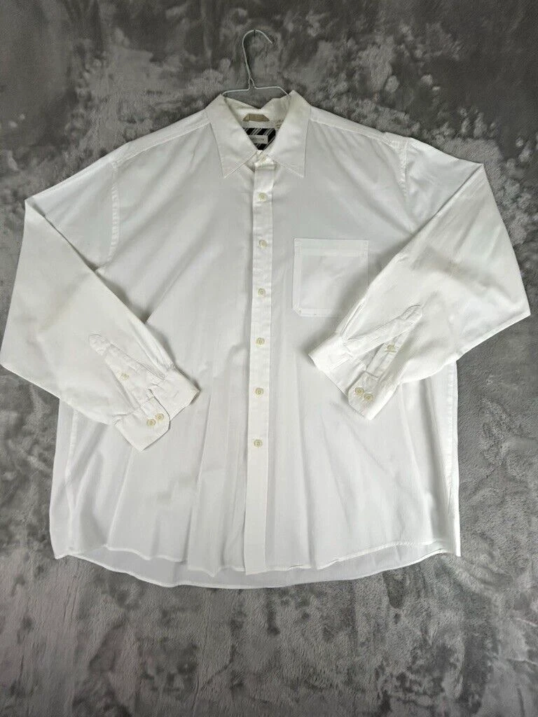 VANS Camicia Oxford bianca Van Heu con bottoni 17 17 1 2 XL casual professionale