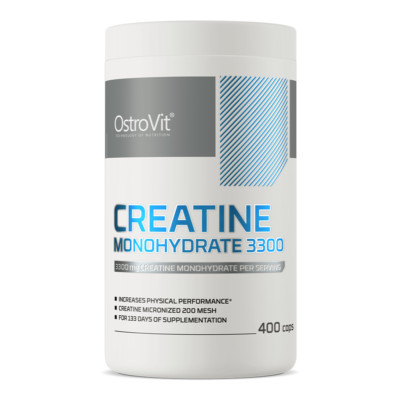 OstroVit  Creatine Monohydrate 400 Kapseln Creatin Caps 3300 mg/Port Kreatin
