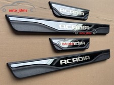 For Gmc Acadia Car Accessories Car Door Sill Cover Scuff Plate Panel Guard 4pcs