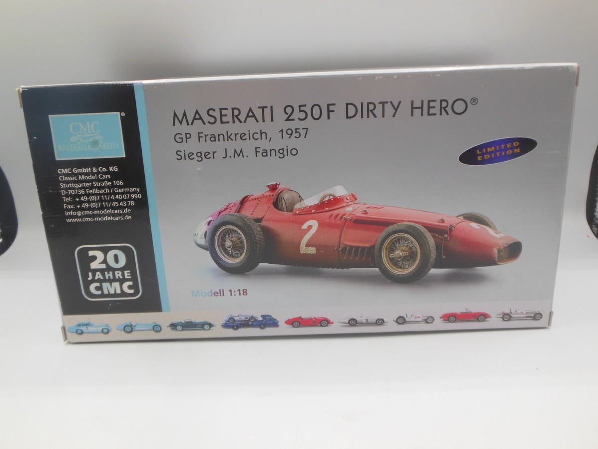CMC M-148 Maserati 250F Dirty Hero GP Frankreich 1957 Sieger