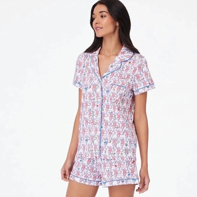 Hampton Roller Rabbit NWT Roller Rabbit pink HAMPTONS monkey Polo Pajamas Set Size XL SOLD ...