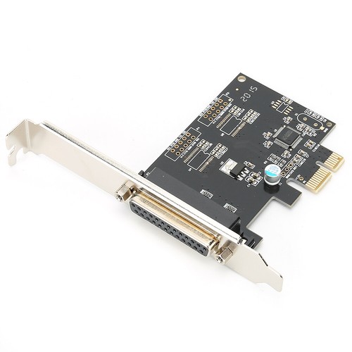 PCIE Parallel Port DB25 LPT Printer PCIE Express Card Converter Adapter DB25 TOG - Afbeelding 8 van 12