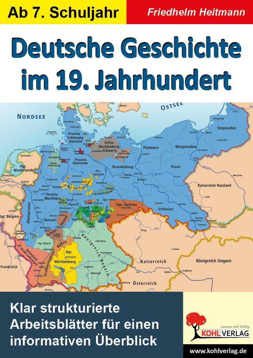 Thumbnail - Deutsche Geschichte 19. Jahrhundert Friedhelm Heitmann Taschenbuch 84