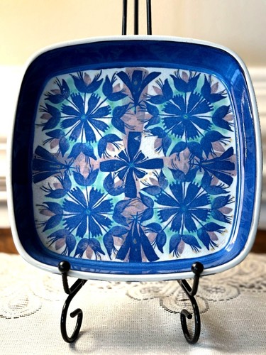 Vintage, Royal Copenhagen, Marianne Johanssen, "Tenera" 142-2883, Blue, Lilac, - 第 1/11 張圖片