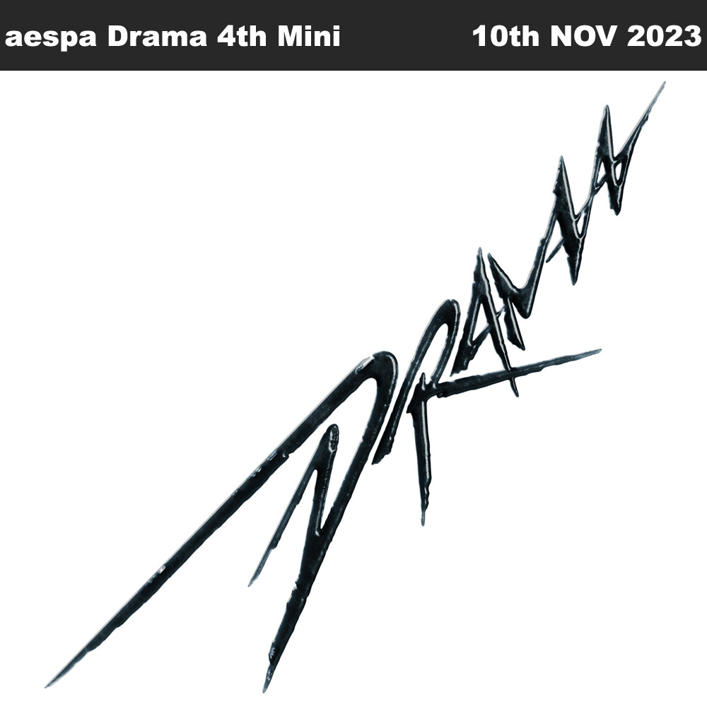 aespa Drama 4th Mini Giant Ver Random CD+Booklet+Photocard+