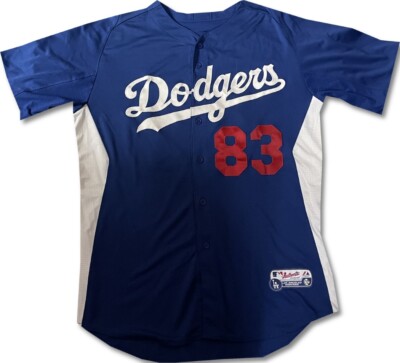 Lee Los Angeles Dodgers ユニフォーム　2XL 83 Team Issued Authentic Batting Practice Jersey Dodgers MLB XL