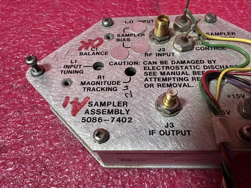 HP 8511A Frequency Converter 45 MHz - 26.5 GHz SAMPLER ASSEMBLY 5086-7402 USED - Picture 4 of 6