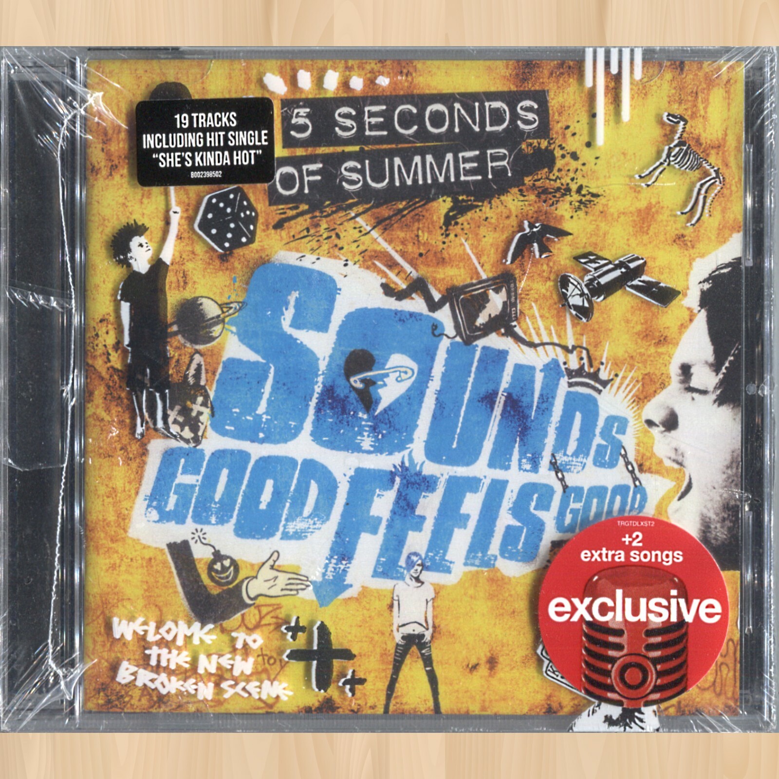 MICHAEL COVER----  5 SECONDS OF SUMMER Sounds Good Feels Good MIKEY 5SOS CD 0308