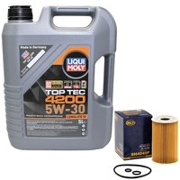MotoröL Set 5W-30 5 Liter + ÖLfilter SH4049P FüR Audi A3 Q5 Seat Skoda VW Passat
