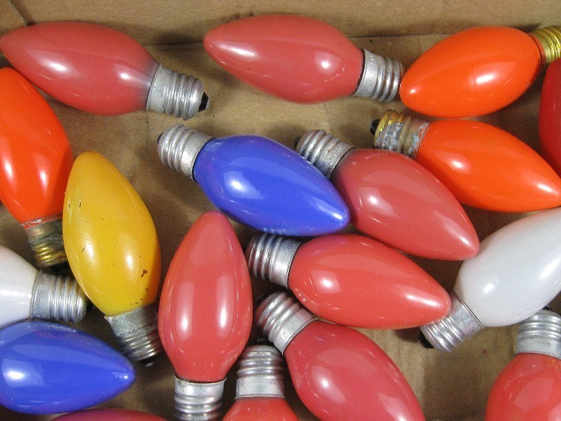 52 Tested Vintage C9 Outdoor Christmas Lights eBay