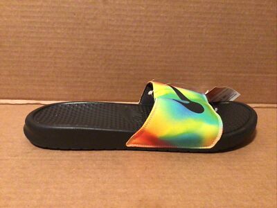 Nike Benassi JDI Print  Tie Die  Slides szie 13 Mens