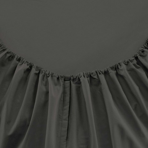 1000TC AU~King/Queen/ DB 50cm Deep Wall Fitted Sheet 100% Cotton Solid Color - Picture 9 of 41