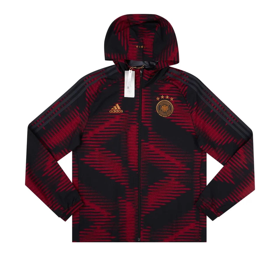 adidas 2022-23 Germany DNA WindbreakerJacket NWT SZ SMALL - Image 2 of 4