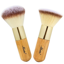Makeup Brush Set 2 Pieces Face Blush Kabuki Powder Foundation Makeup Brushes for