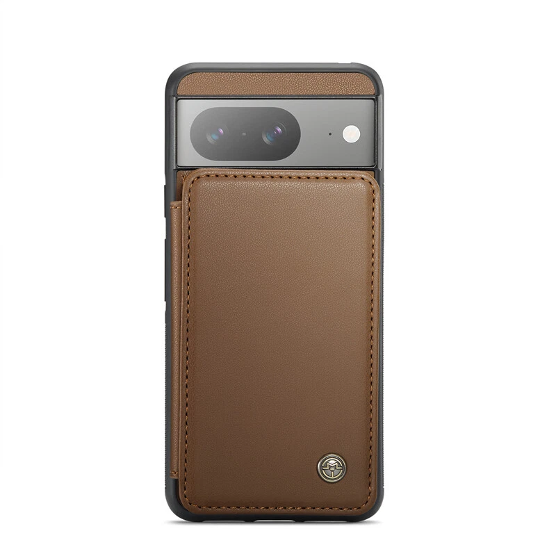 Slim Leather Case Flip Card Slot Back Cover for Google Pixel 9/9 Pro/9 Pro XL - Image 3 of 4