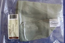 Longaberger Sage Green Solid Teaspoon Basket Over the Edge Liner #2149187 - NEW