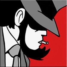  Quadro MODERNo POPART 30x30 JIGEN Lupin IDEA REGALO ARREDAMENTO SCONTO AFFARE