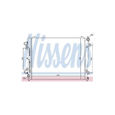 Genuine Nissens Engine Cooling Radiator - 66686 | eBay