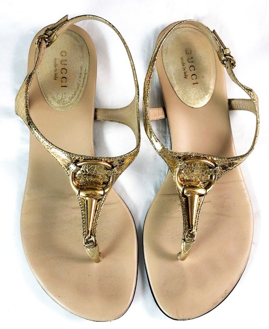 gucci thong sandals ebay