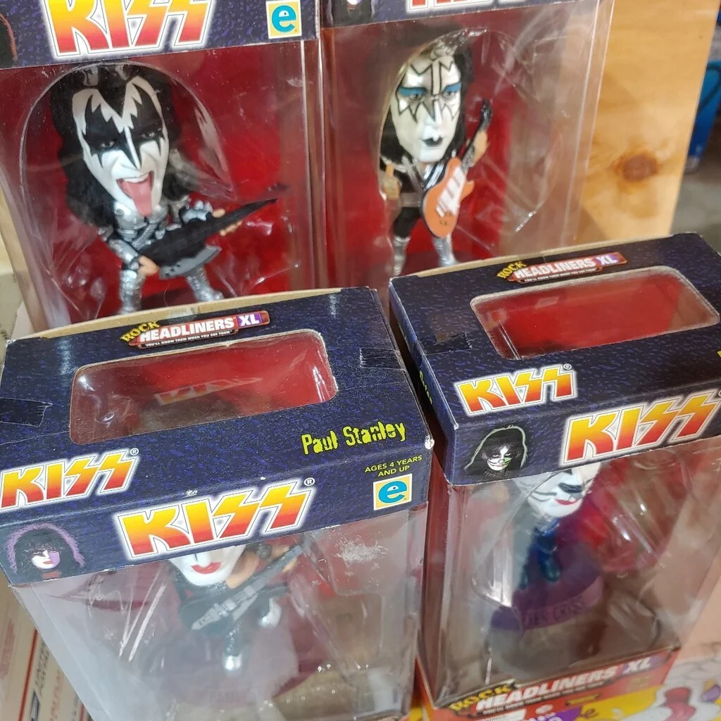 KISS Rock Headliners XL Figures: new in box | eBay