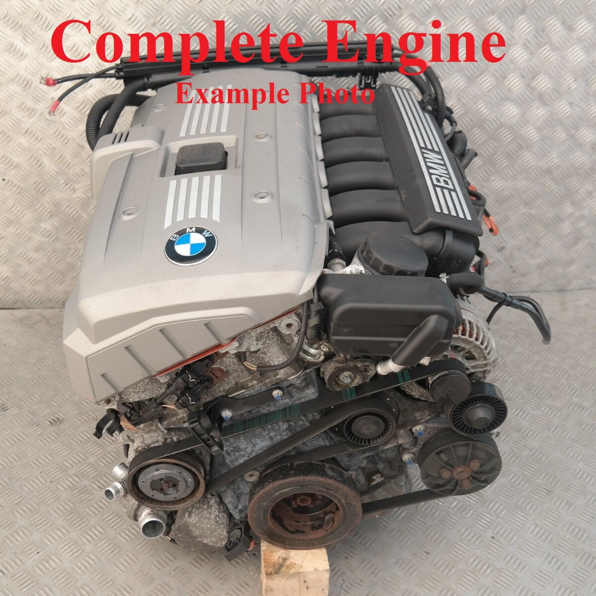 BMW E60 E61 E63 E65 E87 E90 E91 Bare Motor Gasolina N52 N52B30A 258HP GARANTÍA
