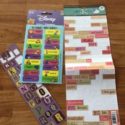 ARTS & CRAFTS supplies scrapbooking crafts baby themed inspirational words - Imagen 6 de 16