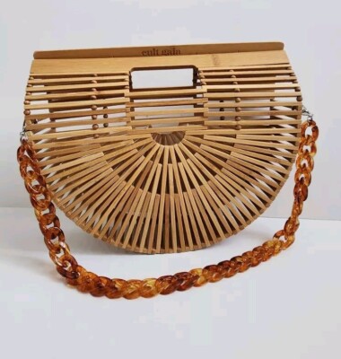 AUTHENTIC CULT GAIA GAIAS ARK BAMBOO GAIA'S ARK ICONIC TOP HANDLE